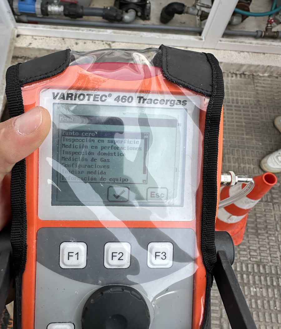 Detector Sewerin Variotec 460 Tracergas